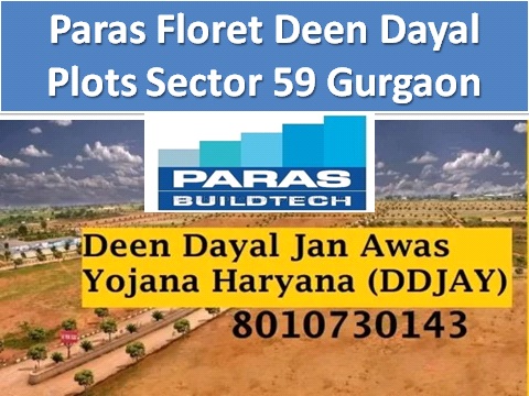 Paras Floret Deen Dayal Plots Sector 59 Gurgaon